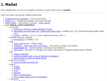 Tablet Screenshot of mallat.cz